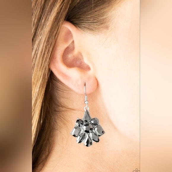 Fiercely Famous Silver Earrings - Picture 2 of 5
